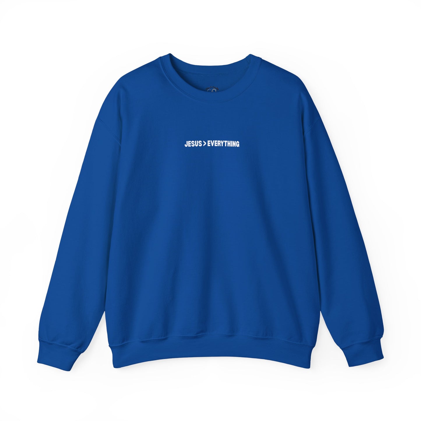 Jesus > Everything Sweatshirt - White Design