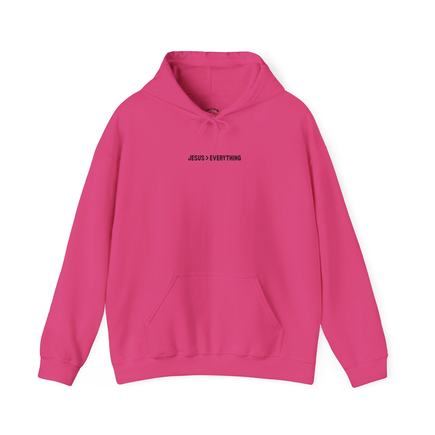 Jesus > Everything Hoodie - Black Design