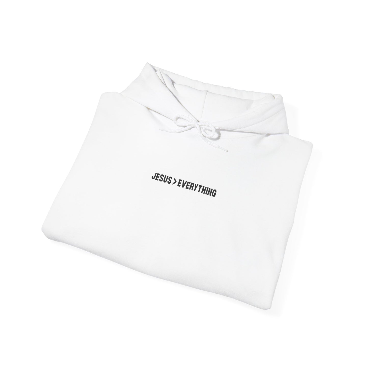 Jesus > Everything Hoodie - Black Design