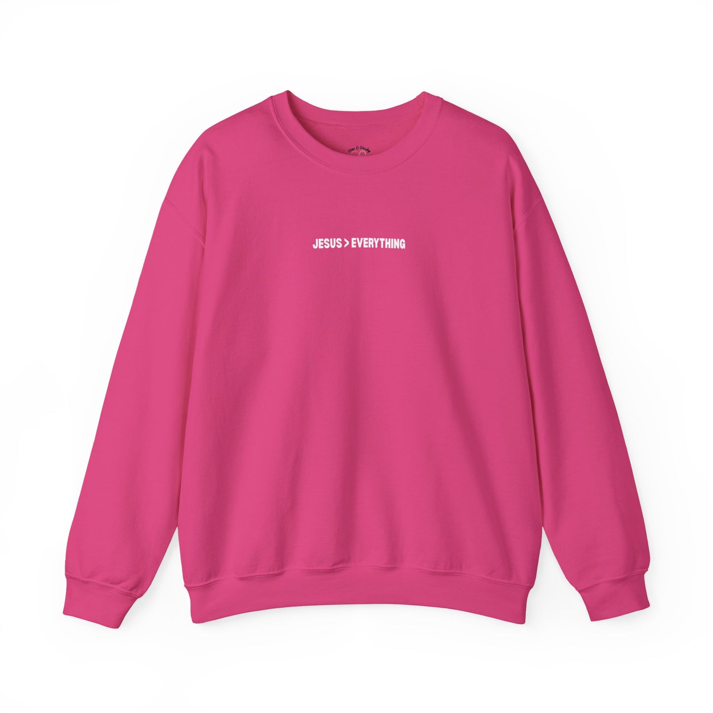Jesus > Everything Sweatshirt - White Design