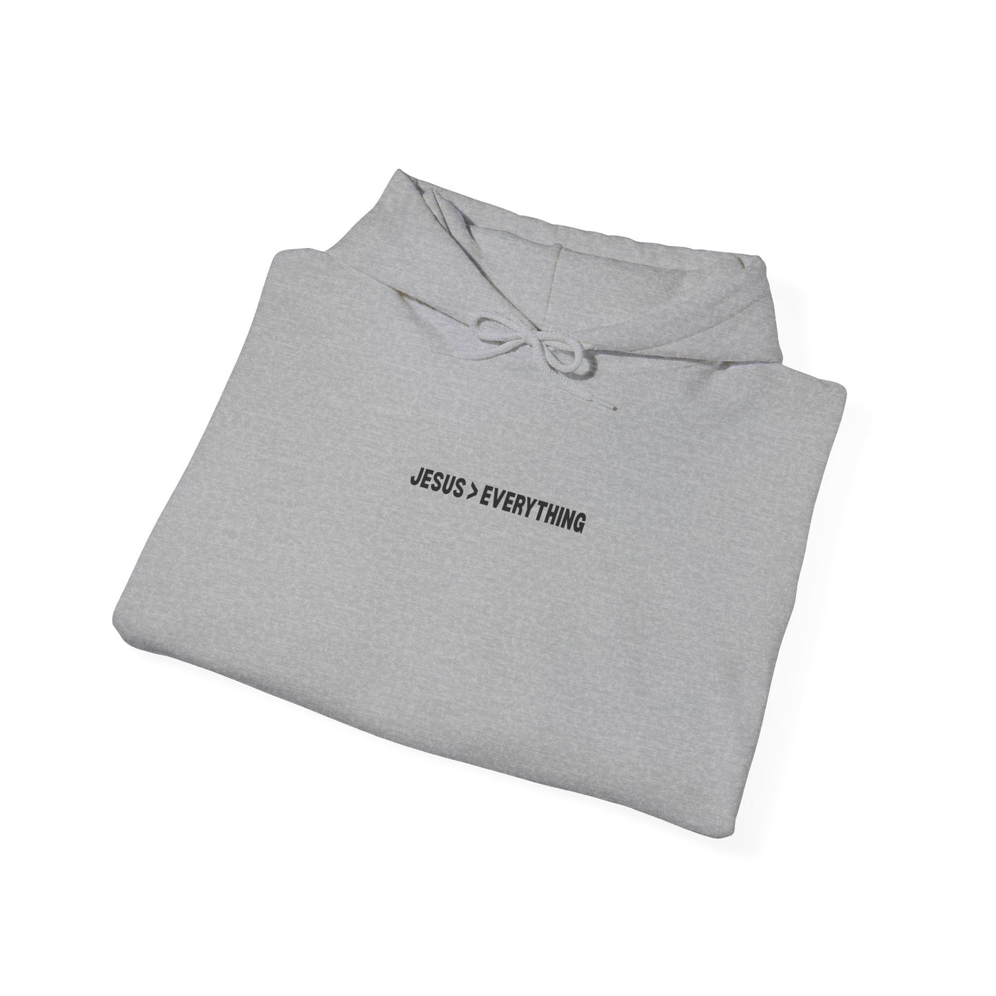 Jesus > Everything Hoodie - Black Design