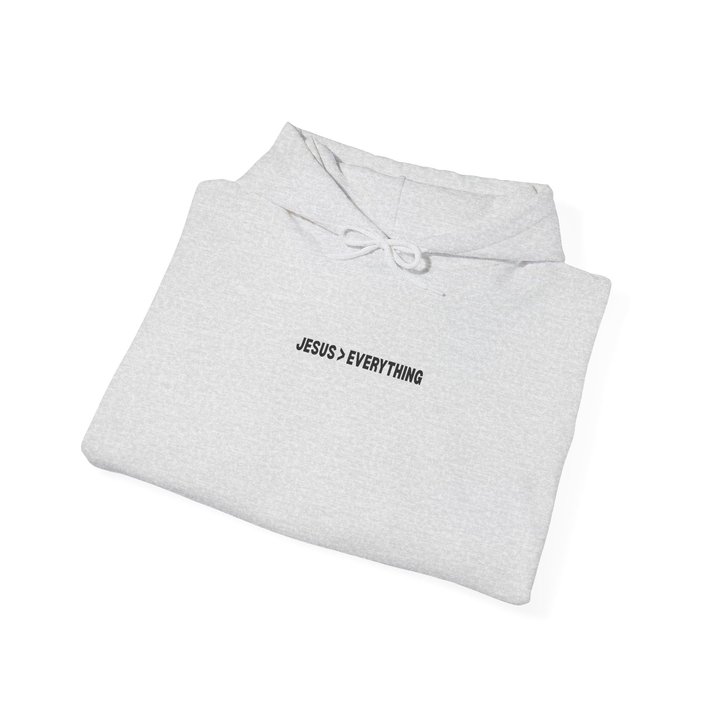 Jesus > Everything Hoodie - Black Design