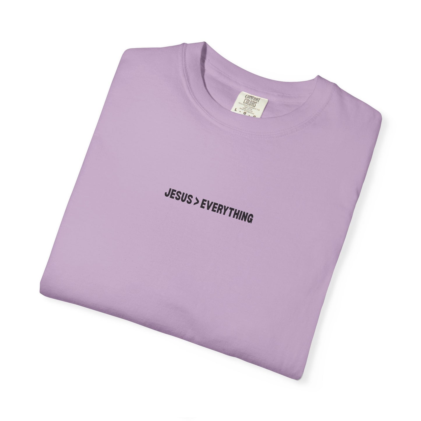 Jesus > Everything Tee - Black Design