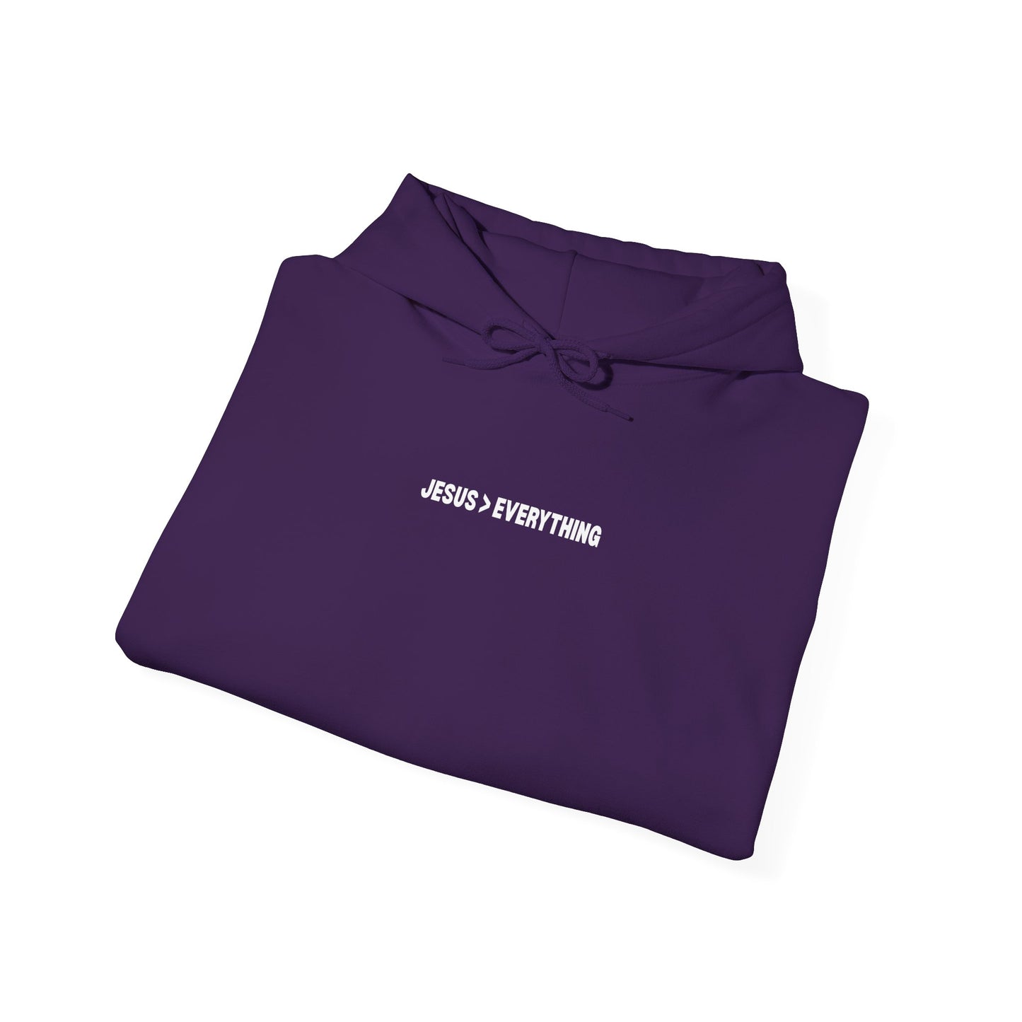 Jesus > Everything Hoodie - White Design