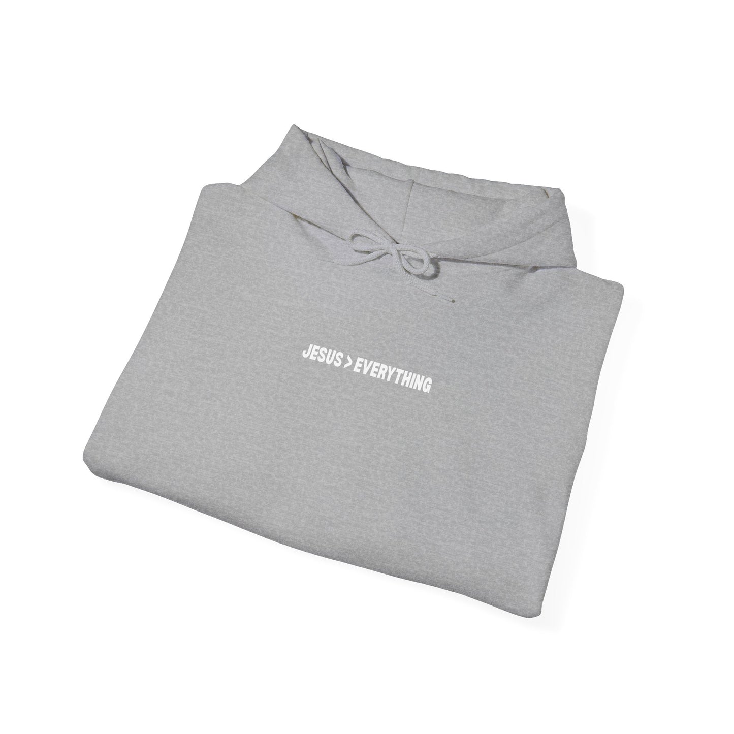 Jesus > Everything Hoodie - White Design