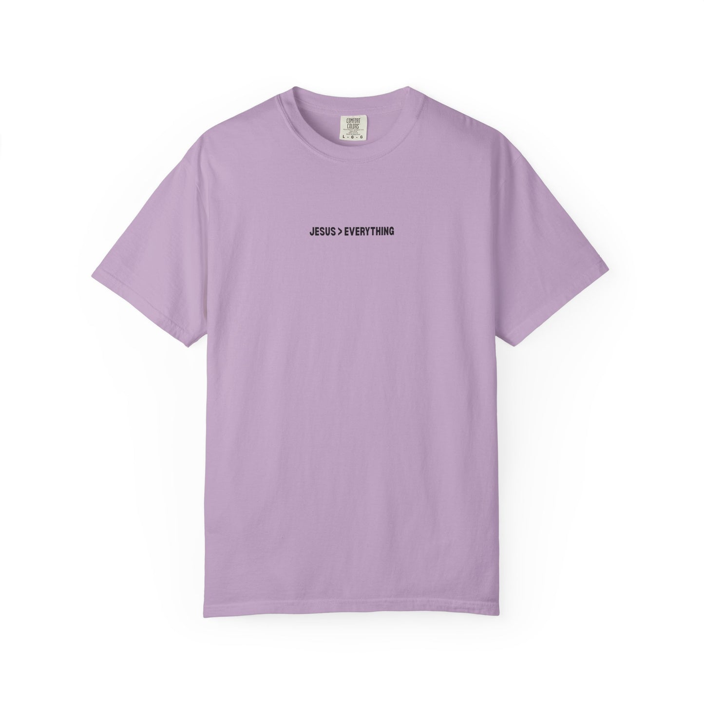 Jesus > Everything Tee - Black Design