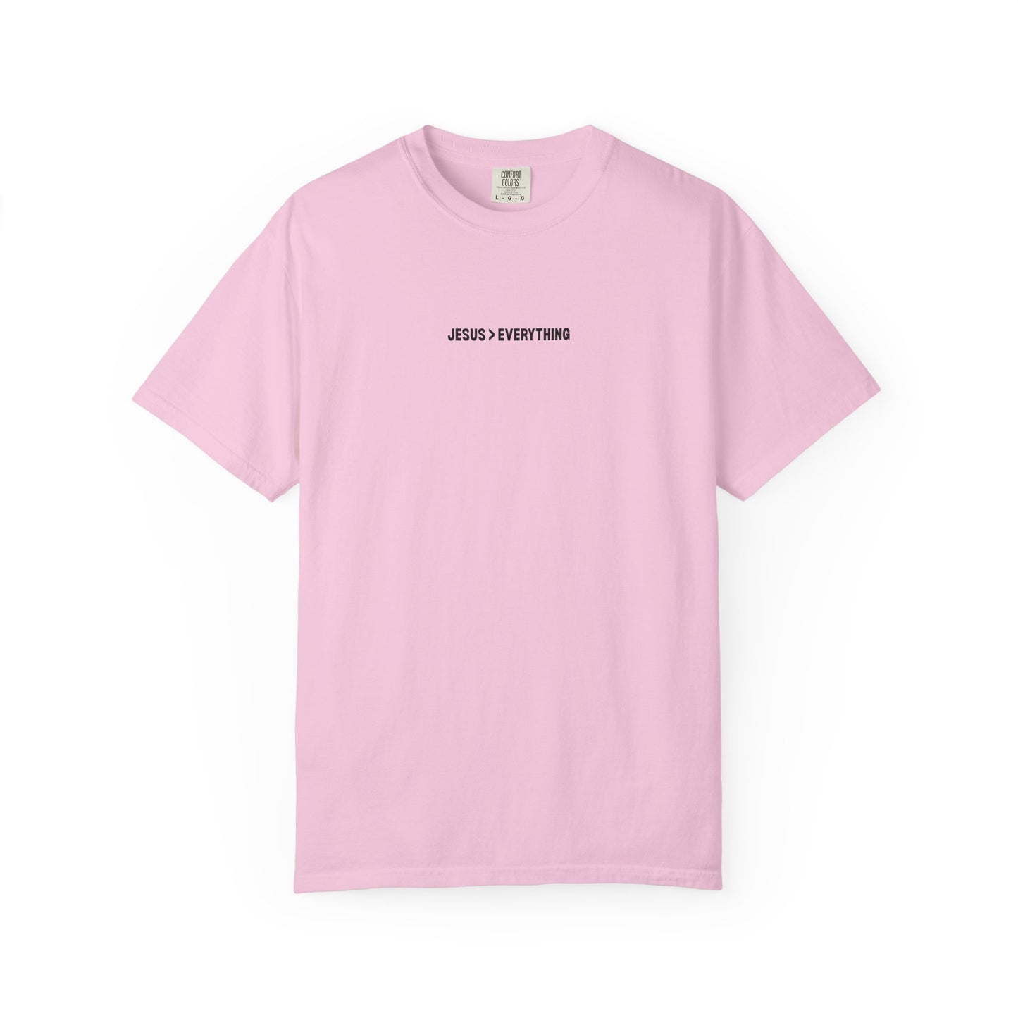 Jesus > Everything Tee - Black Design