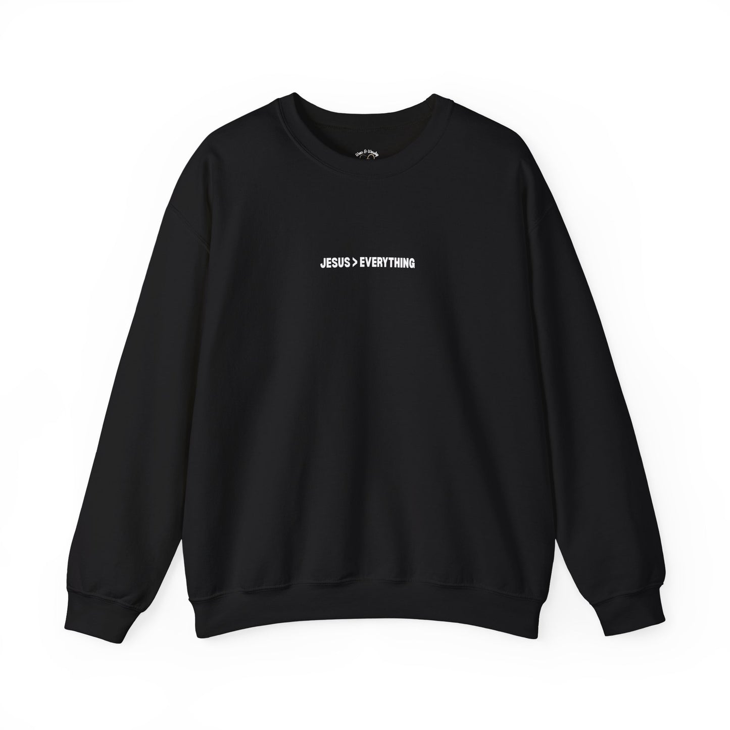 Jesus > Everything Sweatshirt - White Design