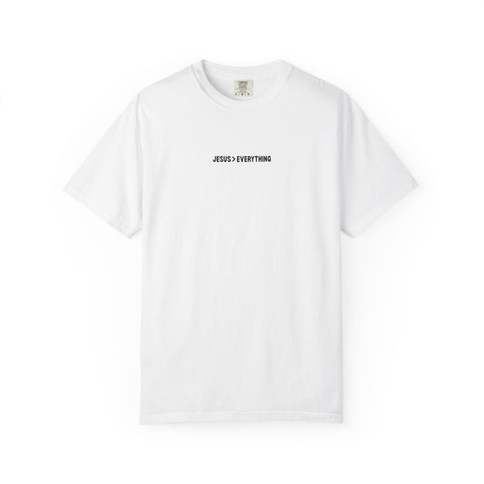 Jesus > Everything Tee - Black Design