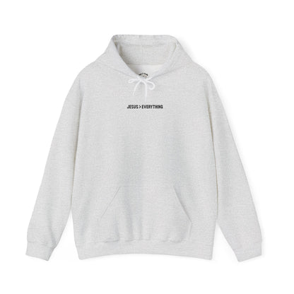 Jesus > Everything Hoodie - Black Design
