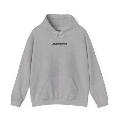 Jesus > Everything Hoodie - Black Design