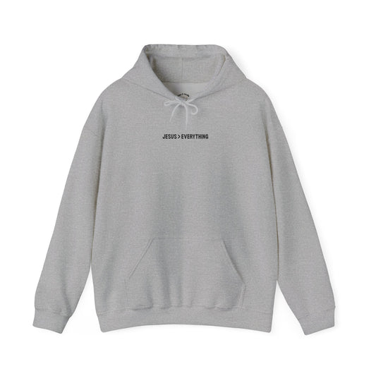 Jesus > Everything Hoodie - Black Design