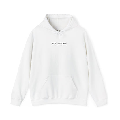 Jesus > Everything Hoodie - Black Design