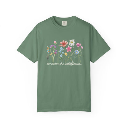 Consider The Wildflowers Tee