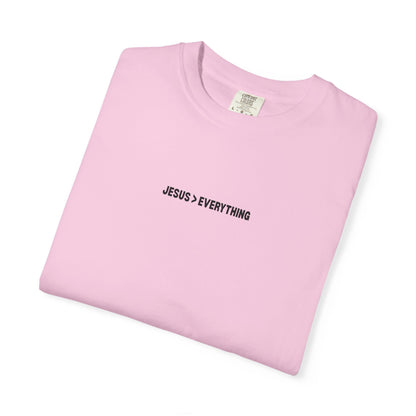 Jesus > Everything Tee - Black Design