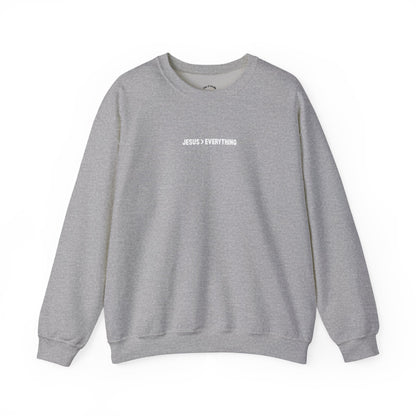 Jesus > Everything Sweatshirt - White Design