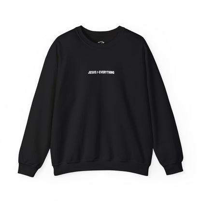 Jesus > Everything Sweatshirt - White Design