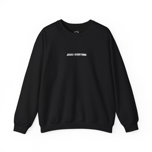 Jesus > Everything Sweatshirt - White Design