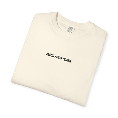 Jesus > Everything Tee - Black Design